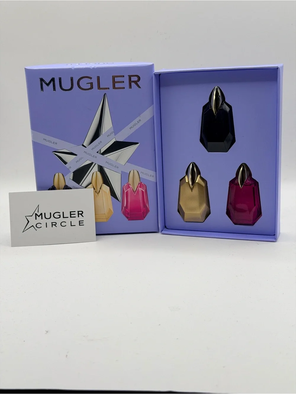 MUGLER ALIEN EAU DE PARFUM COFFRET of 3 MINIS w/ALIEN,ALIEN GODDESS+PULP NIB! - Picture 8 of 11
